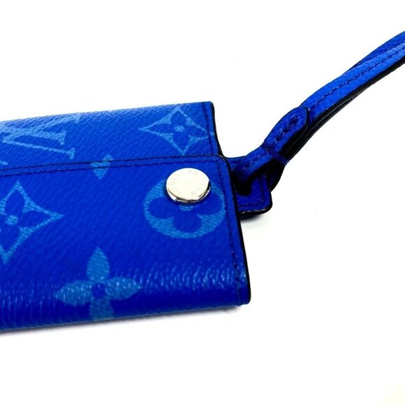 LOUIS VUITTON M83154 Taigalama Porte Cult On-Strap Wallet Coin Card Case purse - Picture 4 of 11